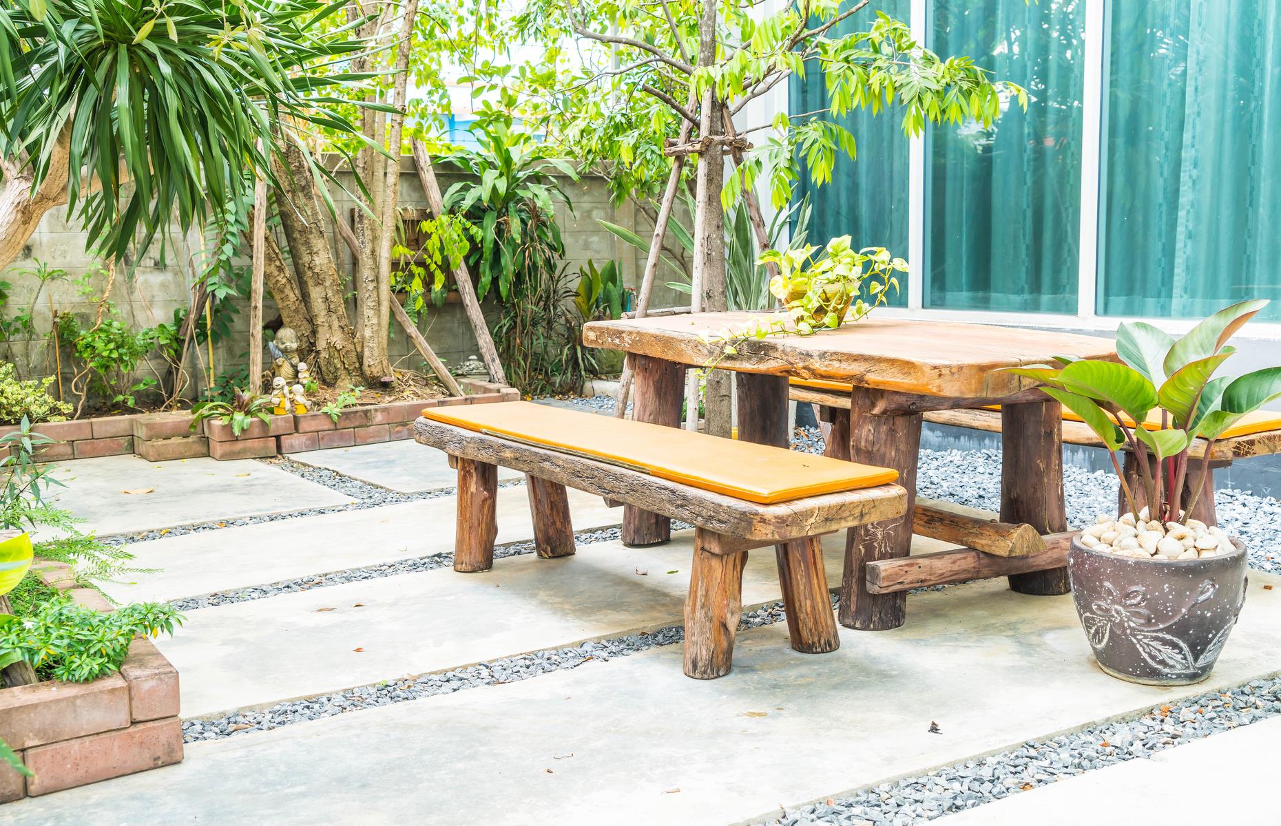 Create shade with planting